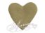 Picture of Silk Rose Petals Heart Shape Sage