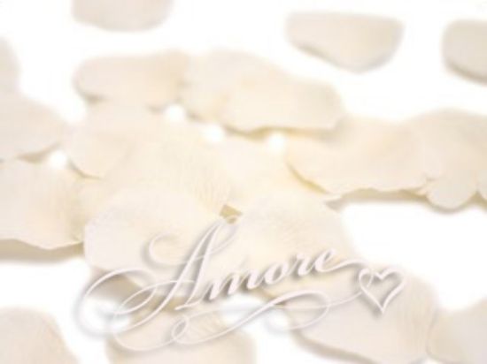 Picture of Silk Rose Petals Light Ivory